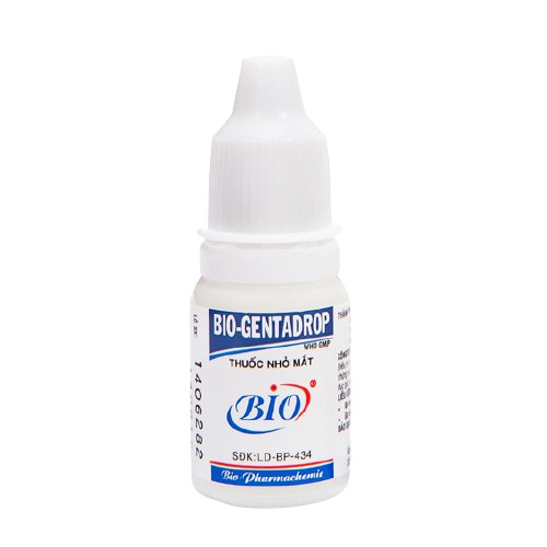 Dung dịch nhỏ mắt cho chó mèo BIO-GENTADROP 10ml