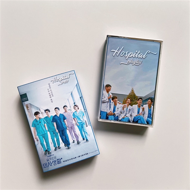 Băng cassette Hospital Playlist - Những Bác Sĩ Tài Hoa Phong Cách Hàn Quốc Màu Trong Suốt