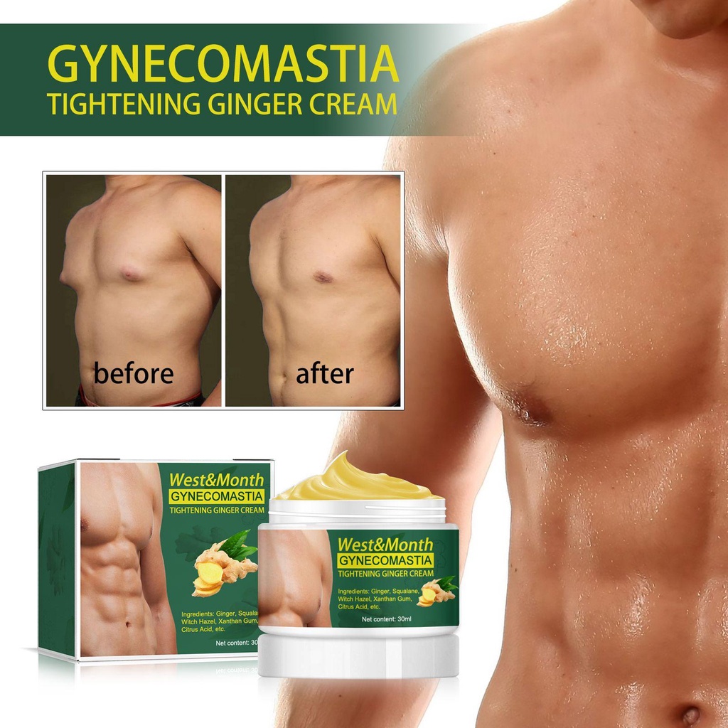 SOFTNESS Kem Gynecomastia 30ml Làm Săn Chắc Da Hiệu Quả Tự Nhiên Cho Nam