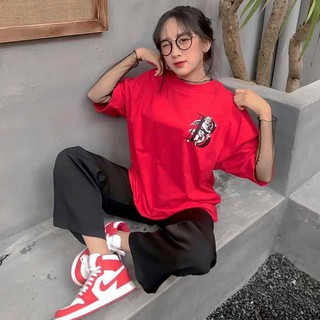 ÁO THUN BOBUI B UNISEX (ĐEN, ĐỎ)
