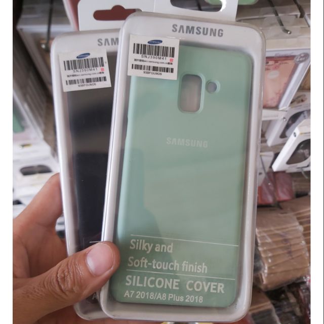 Ốp silicon dẻo Cover Samsung Galaxy A7 2018/A8 Plus 2018