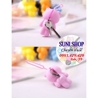 🌷 Combo 3 móc khóa silicon siêu cute