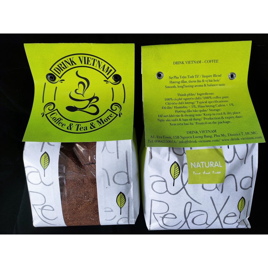 (Túi đựng cà phê Robusta, Arabica, Moka, Culi) Coffee bag/Túi đựng cà phê