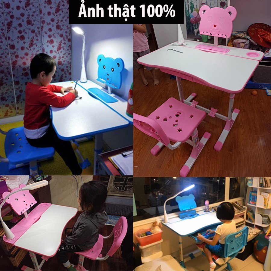 Bộ bàn ghế học sinh thông minh chống gù, chống cận. Tăng chỉnh độ cao tùy ý, dành cho trẻ em từ 4 - 15 tuổi | BigBuy360 - bigbuy360.vn