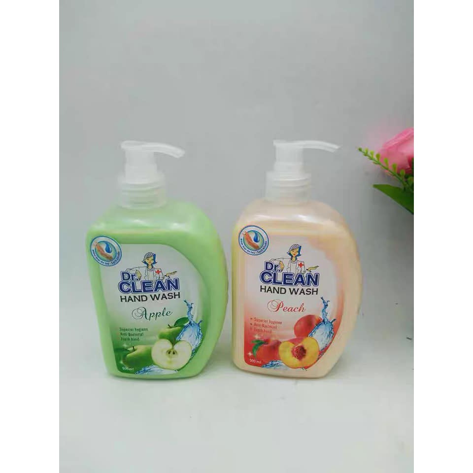 Nước rửa tay DR CLEAN hương hoa quả siêu thơm - CHAI 500ML