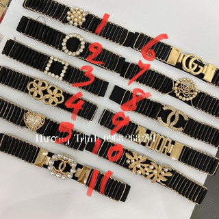 Đai váy thun xếp ly