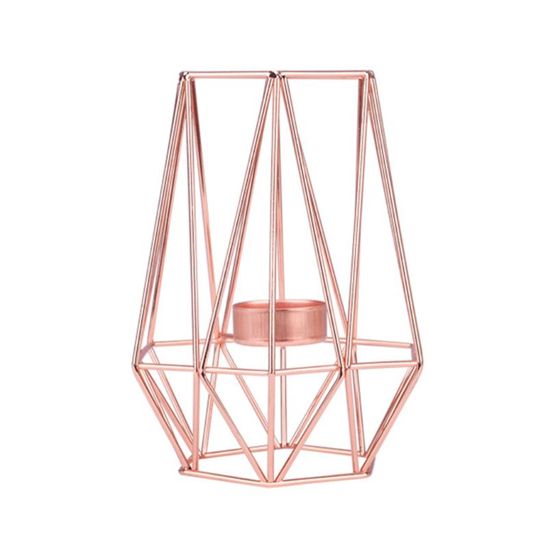 Chân Nến Bằng Sắt Phong Cách Bắc Âu Hiện Đại