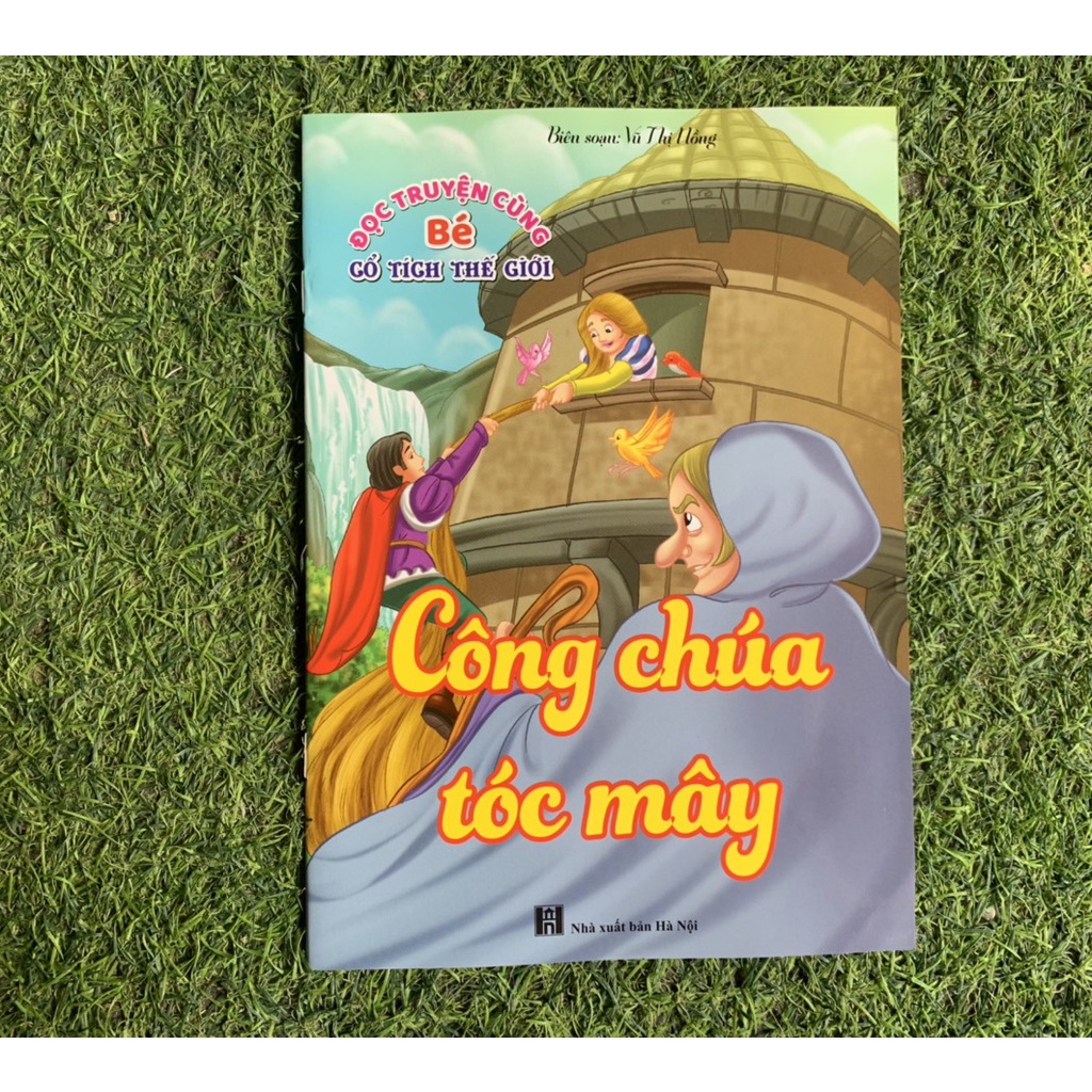 Sách Đọc truyện cùng bé Cổ tích thế giới - Công Chúa Tóc Mây