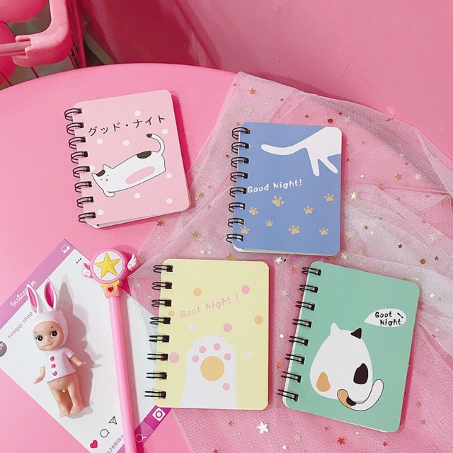 Giá bán Sổ tay lò xo gáy xoắn nhỏ xinh