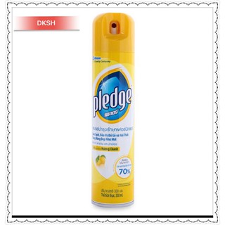 Xịt đánh bóng gỗ pledge hương chanh chai 330ml