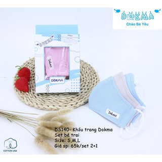 Khẩu trang Dokma( set 3 cái)