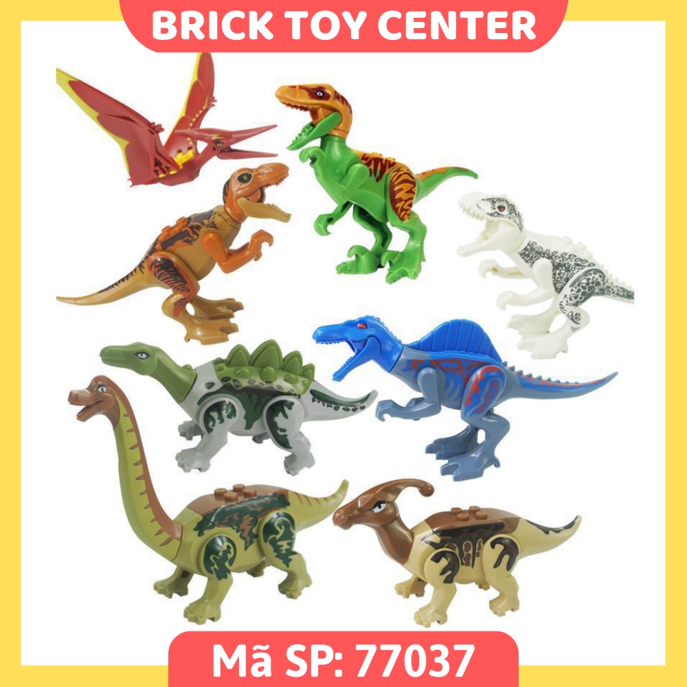 Mô hình khủng long đồ chơi lắp ráp các loài dino trong Jurassic World