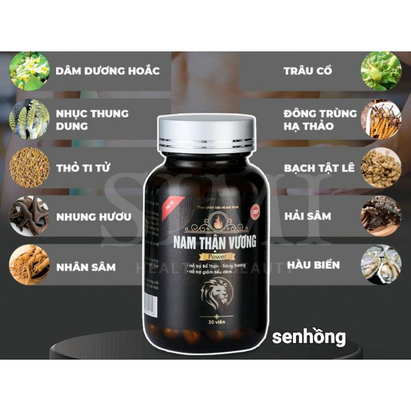 Tăng Cường Sinh lý NAM THẬN VƯƠNG chai 30 viên