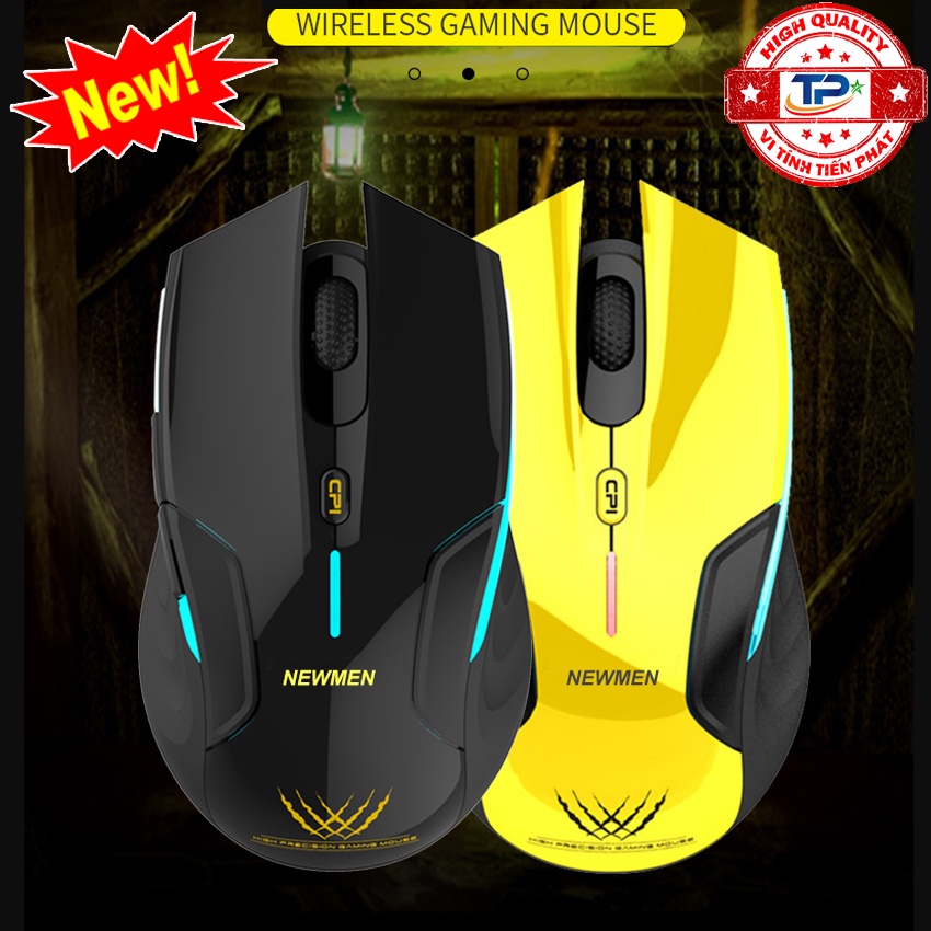 Chuột máy tính không dây Newmen E500 + / E500  chuyên Game và văn phòng mẫu mới nhất từ hãng