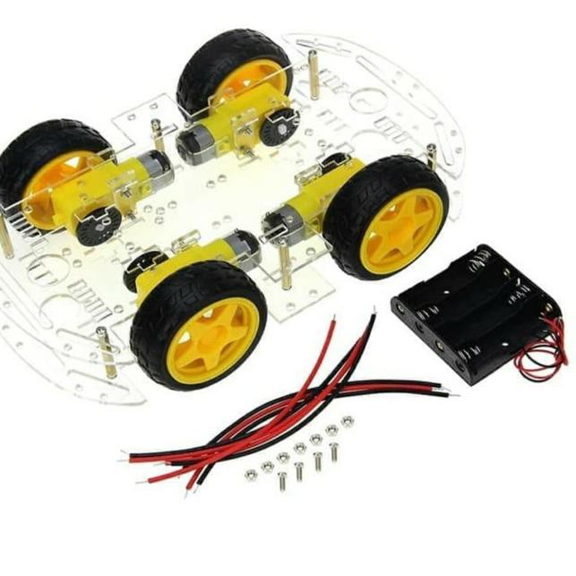 Xe Robot Thông Minh 4wd Cho Arduino Smartcar 67s