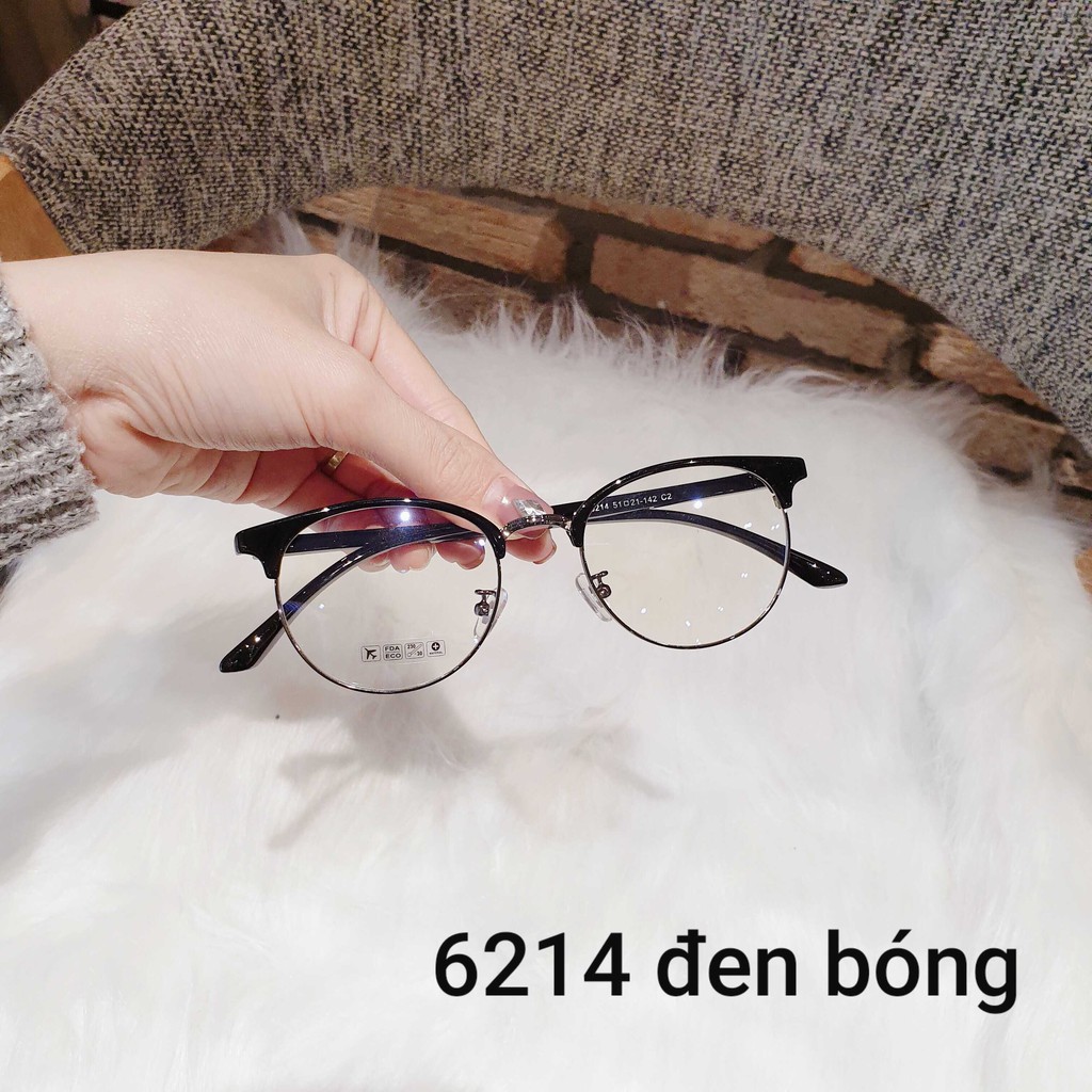 Mắt Kính Cận Gọng Kim Loại G STORE Gọng Kính Nữ Kim Loại Mắt Tròn Thời Trang Cá Tính, Nhiều Màu 6214 | BigBuy360 - bigbuy360.vn