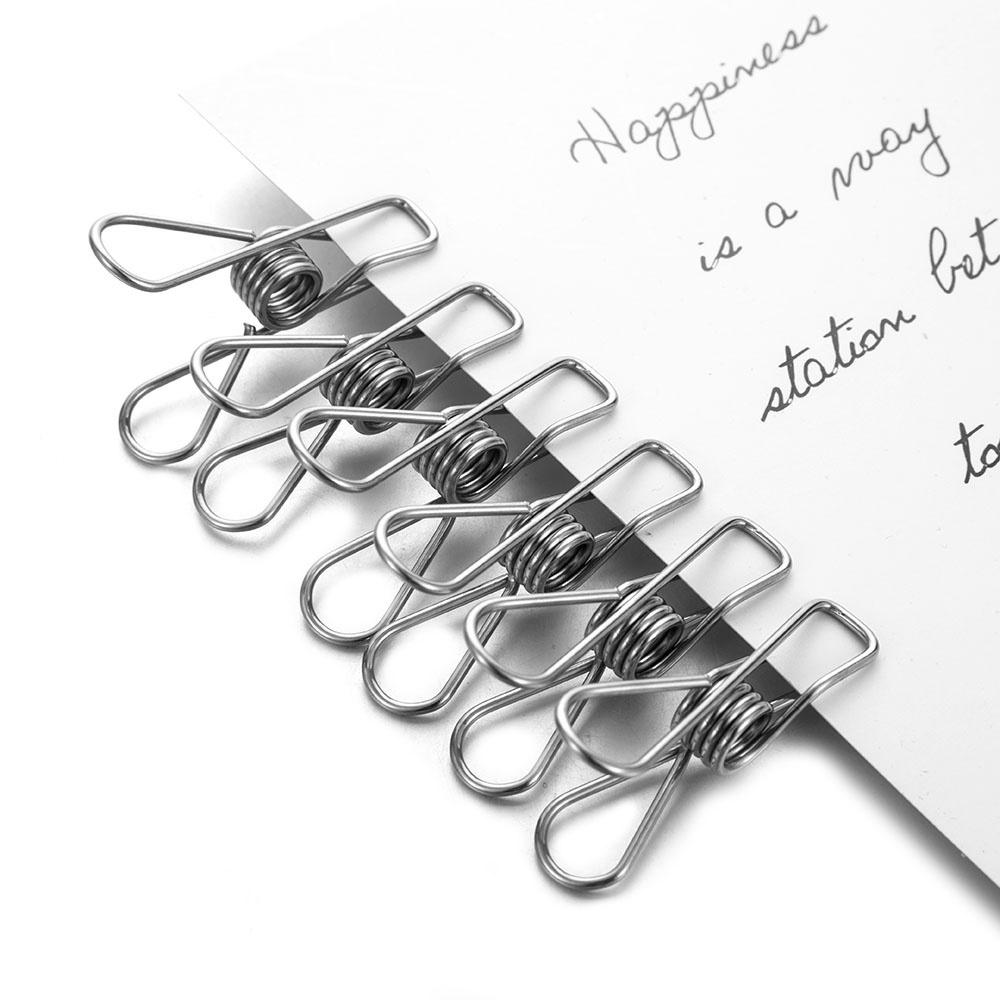 Set 20 / 40 Kẹp Phơi Quần Áo Bằng Thép Không Gỉ Tiện Dụng