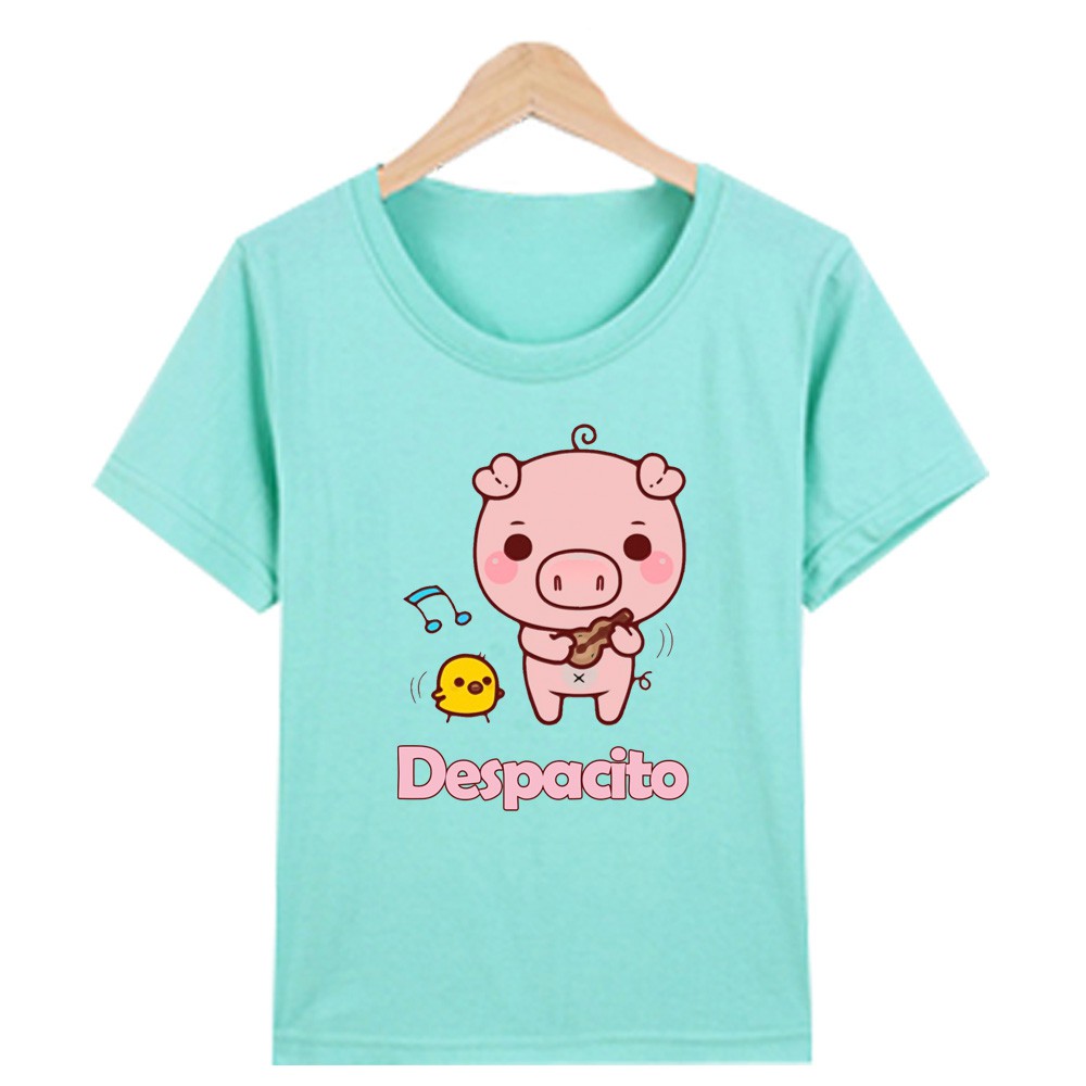 Áo thun nữ tay ngắn in hình Chú Heo Despacito ATNK 1317 | BigBuy360 - bigbuy360.vn