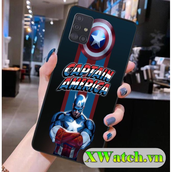Ốp lưng phủ bóng SamSung S20 S20+ S20 ultra S20 FE A71 A51 A02S A12 M51 M30S Note 10 họa tiết Avengers P2