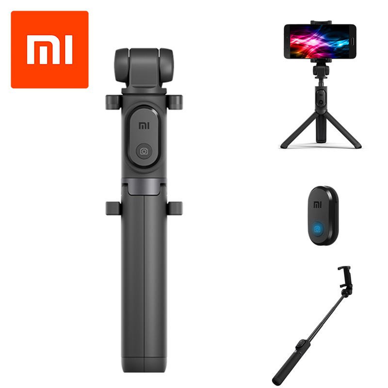 Gậy chụp ảnh Xiaomi Tripod 3 Chân Bản Mới, Kết nối bluetooth 3.0. Nút Zoom - Bảo Hành Chính Hãng 6 Tháng