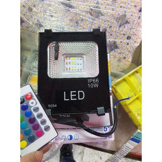 Pha led 10w 7 mầu