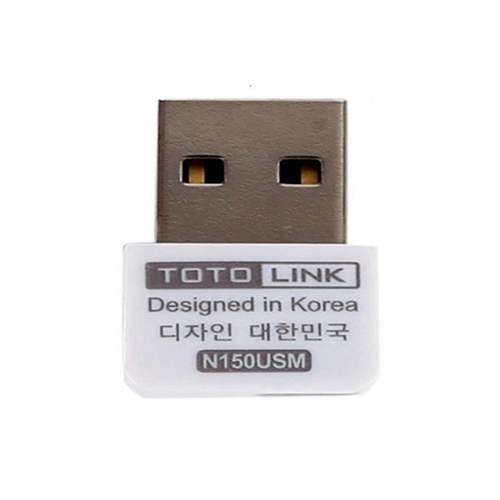 [RẺ VÔ ĐỊCH] USB thu wifi TotoLink N150USM 150Mbps không râu 95