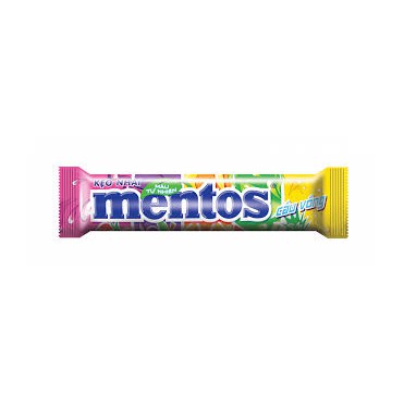 Kẹo Mentos cầu vồng hương trái cây Vị Dâu/ Cam/ Nho/ Dứa/ Dưa hấu  30g