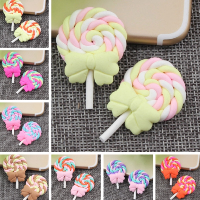 Set 5 Phụ Kiện Đất Sét Nhân Tạo Dễ Thương Trang Trí Sổ Tay