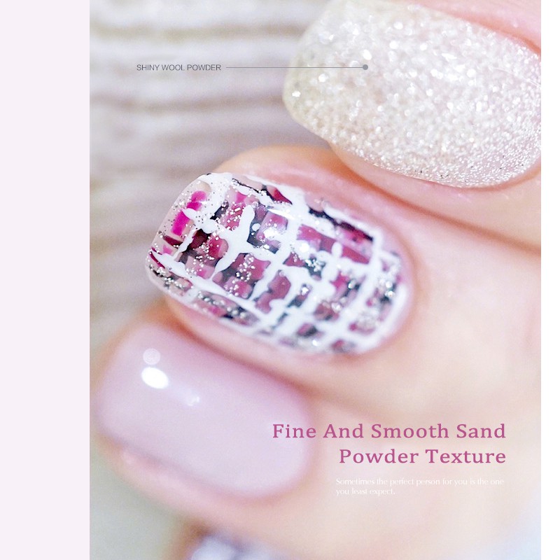 Bột Kim Tuyến Lấp Lánh Trang Trí Móng Tay Nghệ Thuật