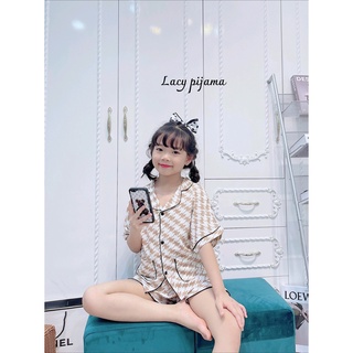 M1-3: Bộ lụa mẹ con 3 chất Mango cực mát - ĐỒ ĐÔI CHO MẸ VÀ BÉ - BLMC3