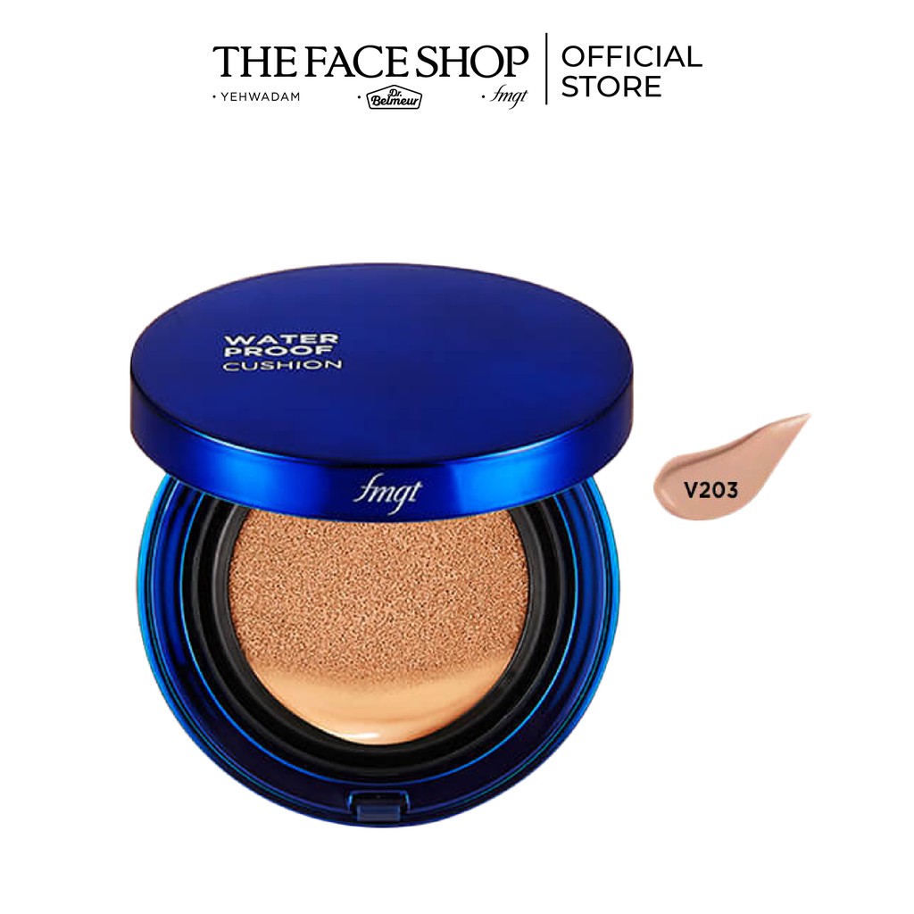 [Mã COSTFST3 -8% đơn 250K] Phấn Nước Trang Điểm Đa Năng TheFaceShop Waterproof Cushion 15g