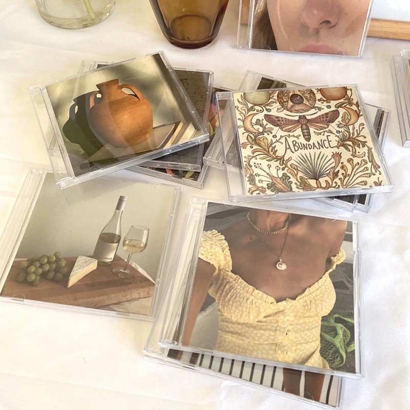 Case CD vintage trang trí