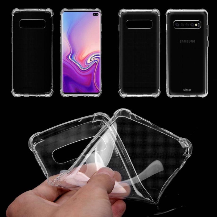 Ốp điện thoại mềm trong suốt bảo vệ cao cấp cho Samsung Galaxy S10 S10E Plus