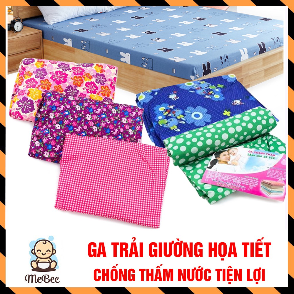 Ga Trải Giường Chống Thấm Nhiều Họa Tiết ( cho đệm 10cm)