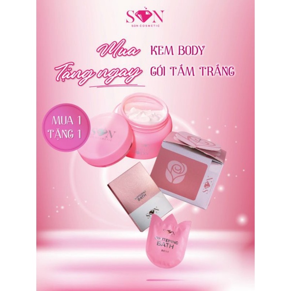 (Mua 1 tang 1) BODY TINH CHẤT HOA HỒNG 250gr CHÍNH HÃNG SON