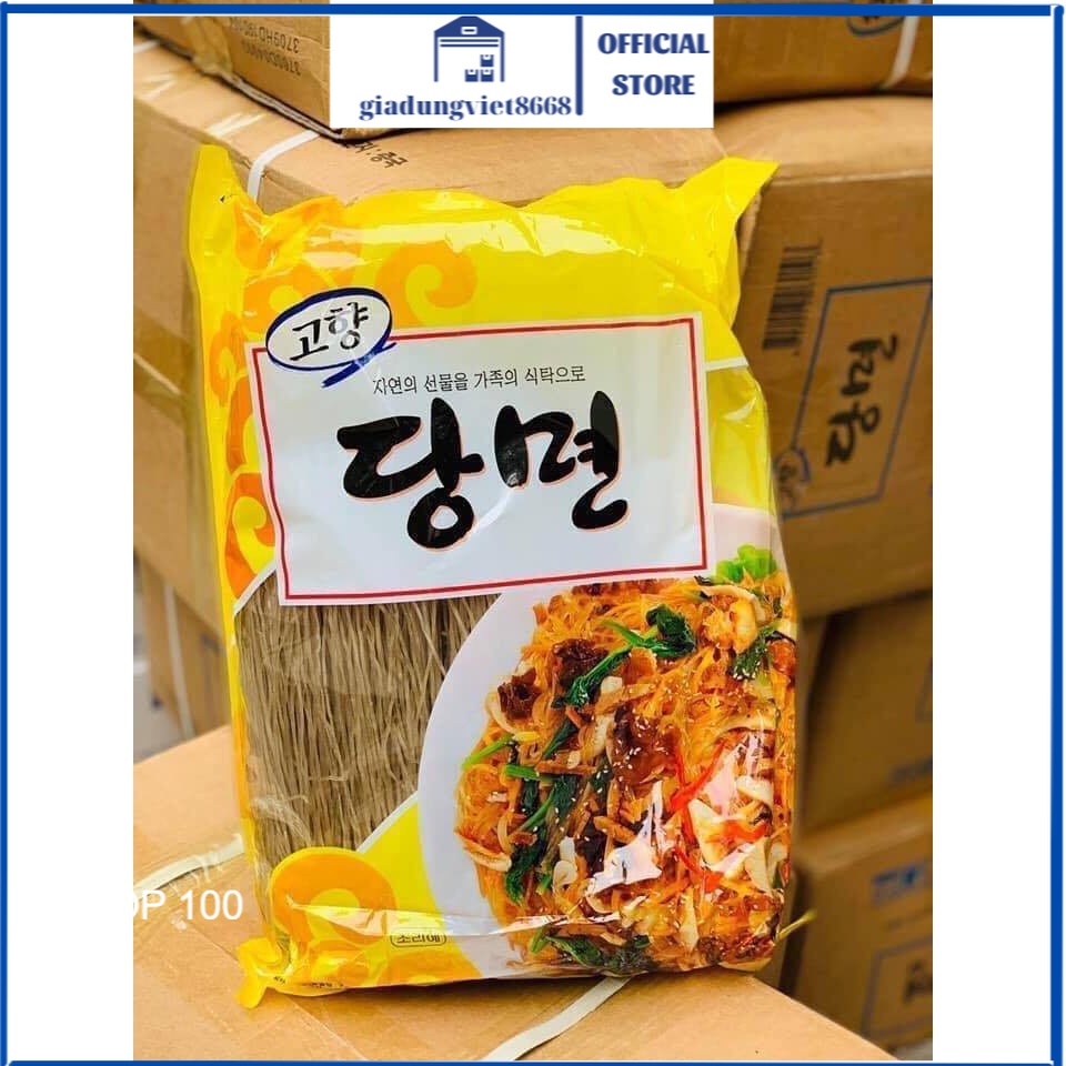 Miến Khoai Lang Gogi Hàn Quốc Gói 1kg,Mì ăn Liền Hàn Quốc