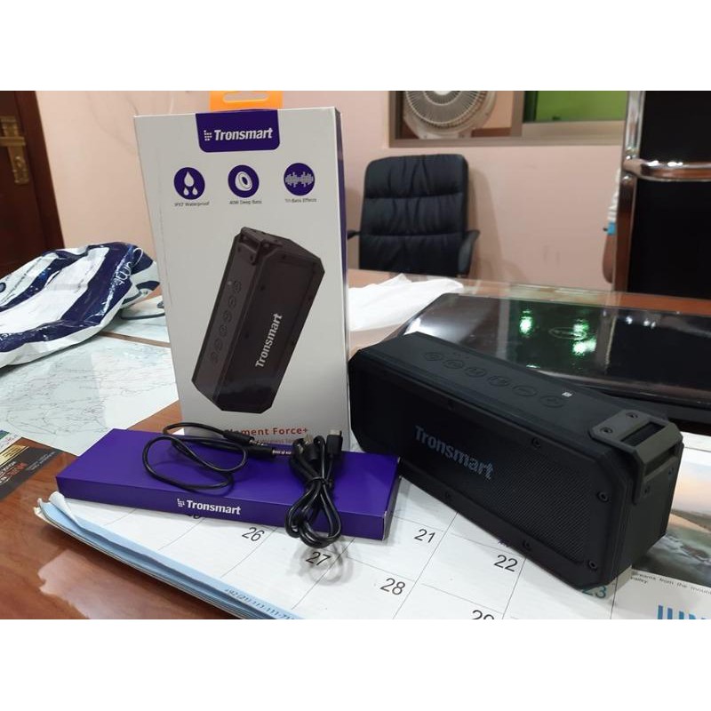 ✪ CHÍNH HÃNG ✪ Loa Bluetooth Tronsmart Element Force +  Chống Nước IPX7, Công Suất 40W, Pin 15h  - BẢO HÀNH 12 THÁNG