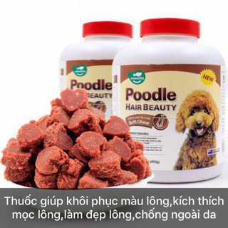 Viên dưỡng lông Poodle Hair dành cho Poodle