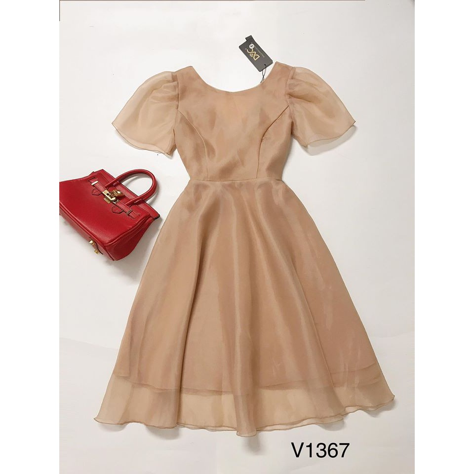 [Nhập WAMAR931 giảm ngay 15k]Đầm xòe tiểu thư thắt nơ lưng siêu xinh V1367_Zin Boutique [Kèm ảnh thật] | BigBuy360 - bigbuy360.vn