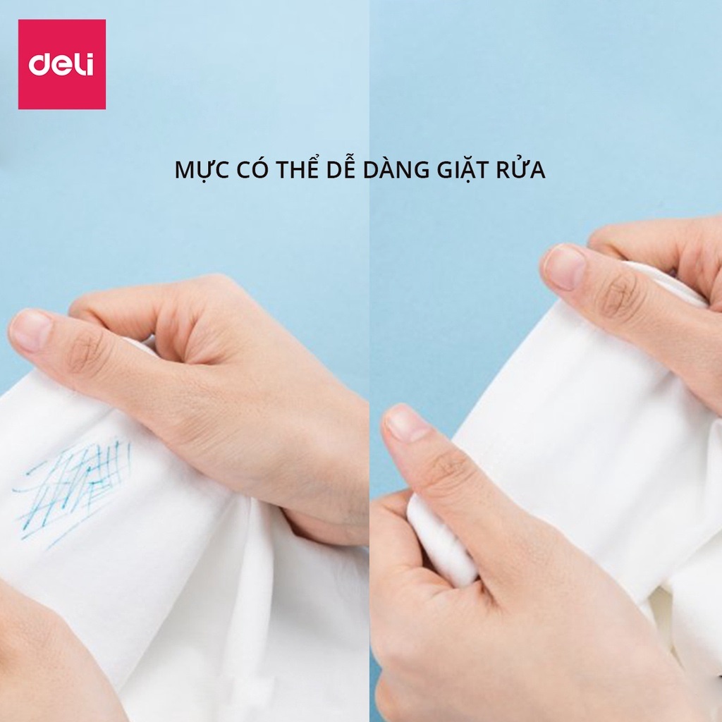 Bộ Bút Bi Ngòi 0.45mm 6 Màu Dễ Thương Cho Học Sinh