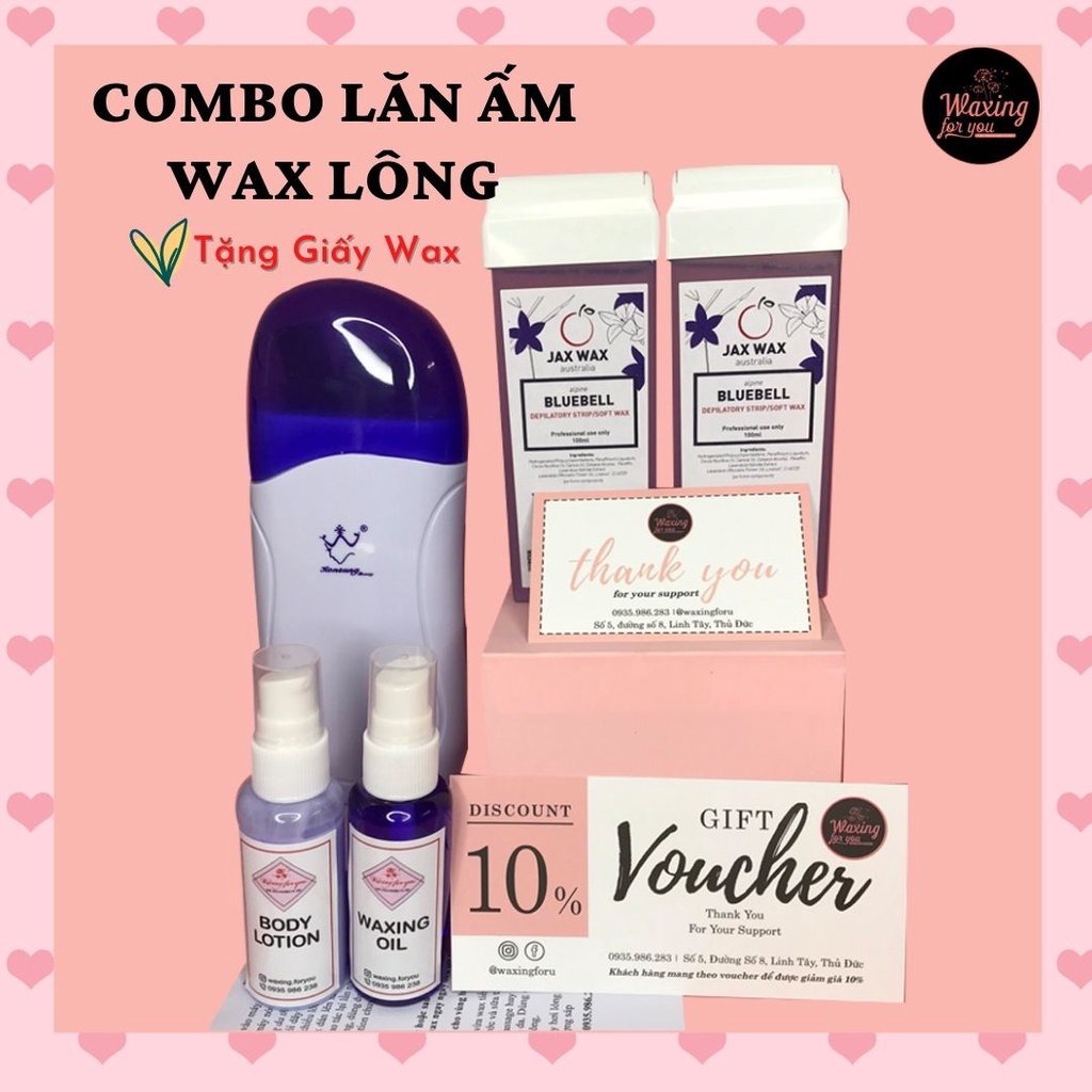 COMBO SÁP WAX LÔNG  ❤️Freeship❤️ Thanh lăn dễ sử dụng