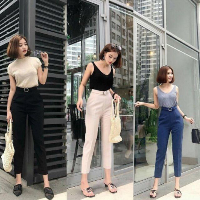 Quần baggy đai sắt siêu đẹp