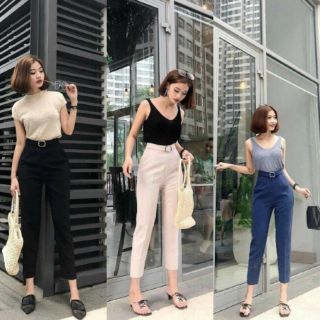 Quần baggy đai sắt siêu đẹp