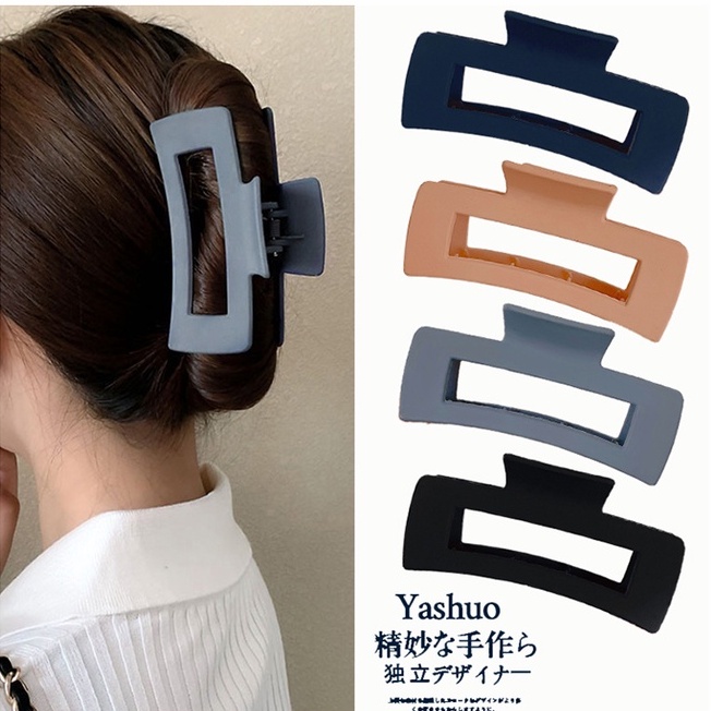 Kẹp tóc acrylic phong cách Hàn Quốc thời trang dành cho nữ