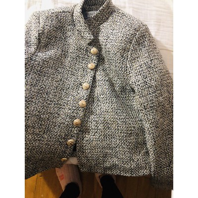 [Hàng order] Áo khoác dạ cổ tàu áo dạ tweed A659