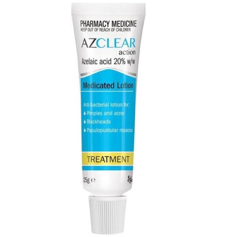 Kem bôi đa năng Azclear 20% Azelaic acid giảm mụn, mờ thâm - White Store