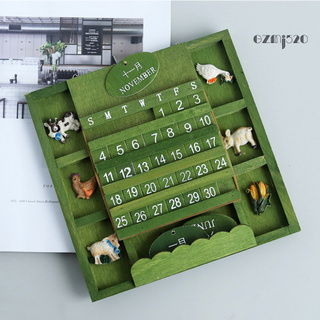 Lịch Treo Tường Bằng Gỗ Theo Phong Cách Cổ Điển