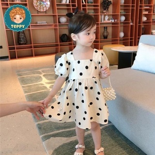 Đầm,váy chấm bi cho bé gái