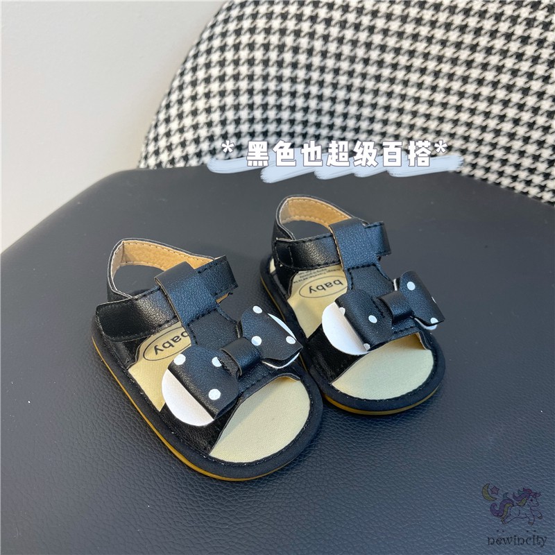 Sandal Thắt Nơ Dễ Thương Cho Bé Gái