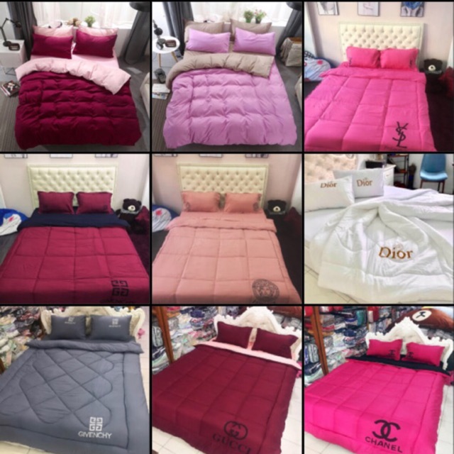 {SALE}Set 5 món Cotton Chăn Phao